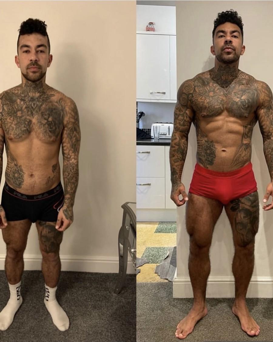 Real Life Health & Fitness member transformation